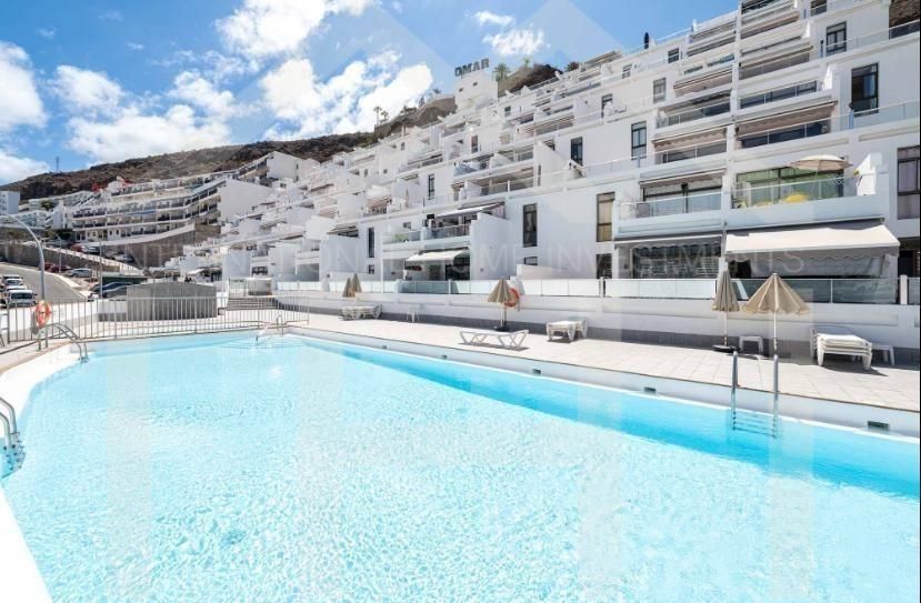 Vista exterior de Apartament de lloguer en Mogán amb Terrassa i Piscina comunitària
