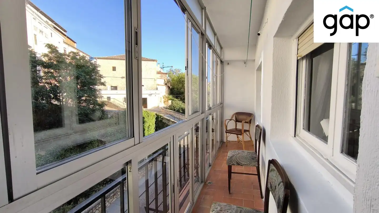 Terrasse von Wohnung zur Miete in Cuenca mit Heizung, Terrasse und Möbliert