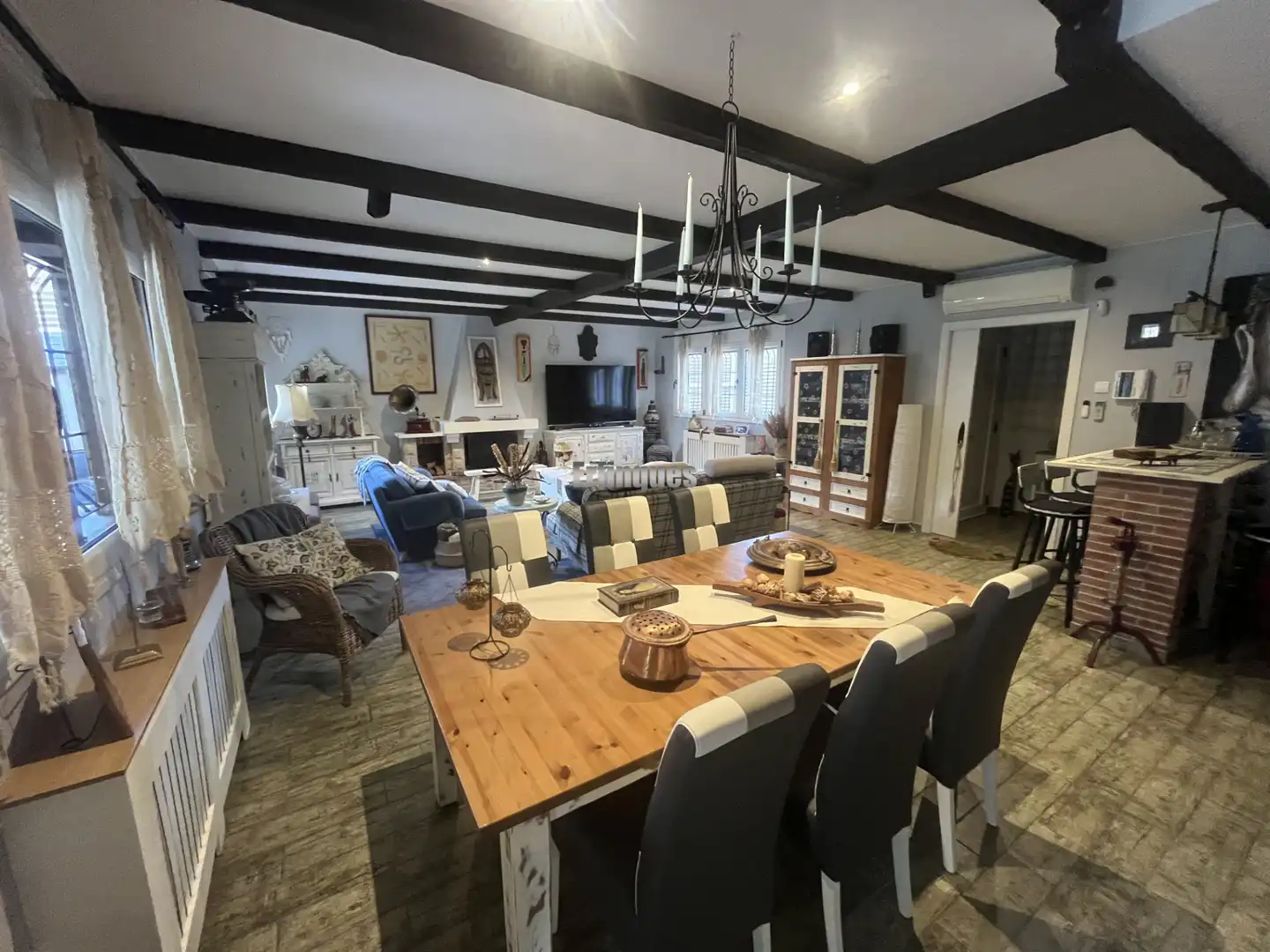 Esszimmer von Haus oder Chalet zum Verkauf in Rubí mit Klimaanlage, Heizung und Privatgarten