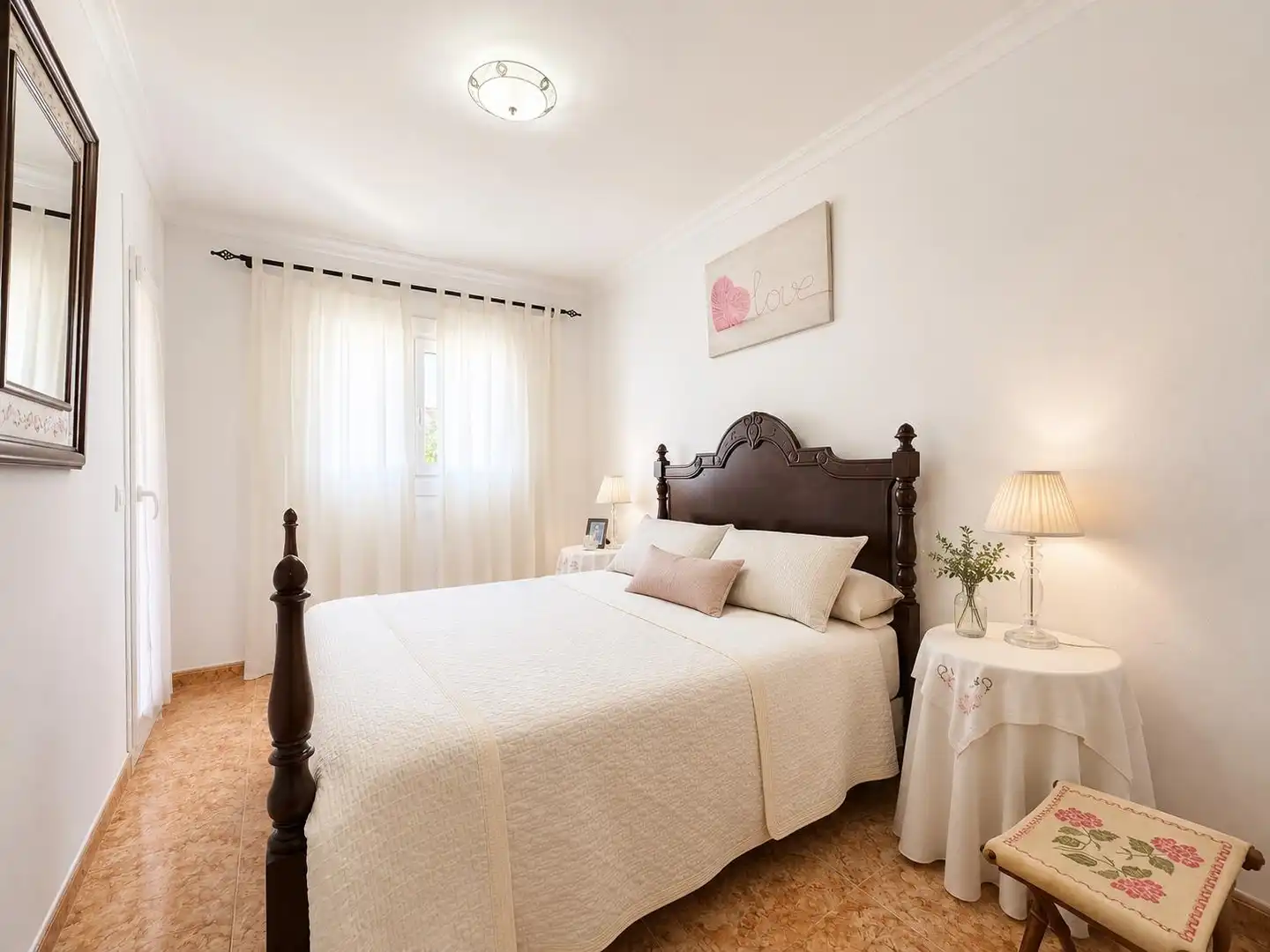 Dormitori de Casa adosada en venda en Santa Margalida amb Aire condicionat, Jardí privat i Terrassa