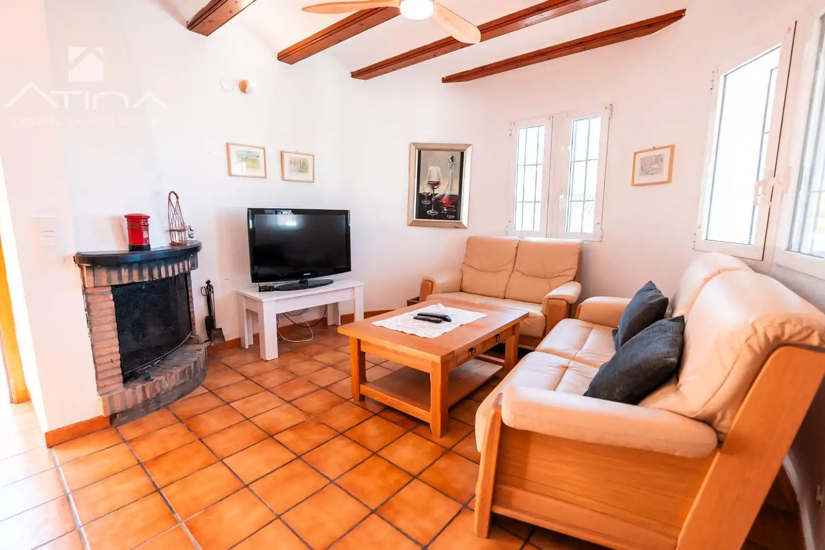 Living room of Houses for sale in Jávea / Xàbia  with Air Conditioner, Private garden and Terrace