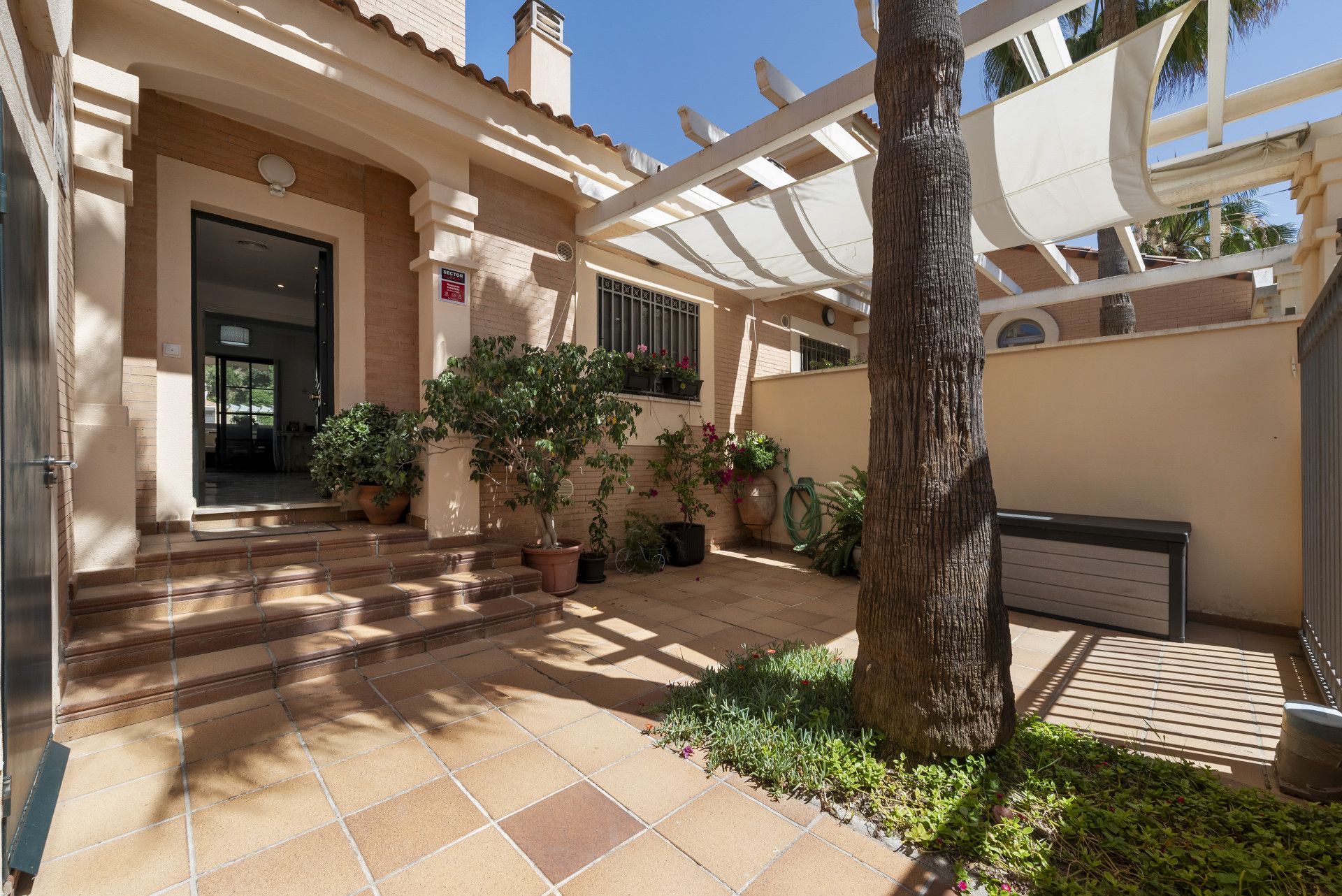 Terrace of Single-family semi-detached for sale in Benalmádena  with Air Conditioner, Terrace and Swimming Pool
