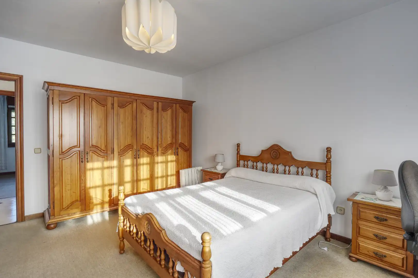 Bedroom of Houses for sale in Brión  with Heating, Private garden and Terrace