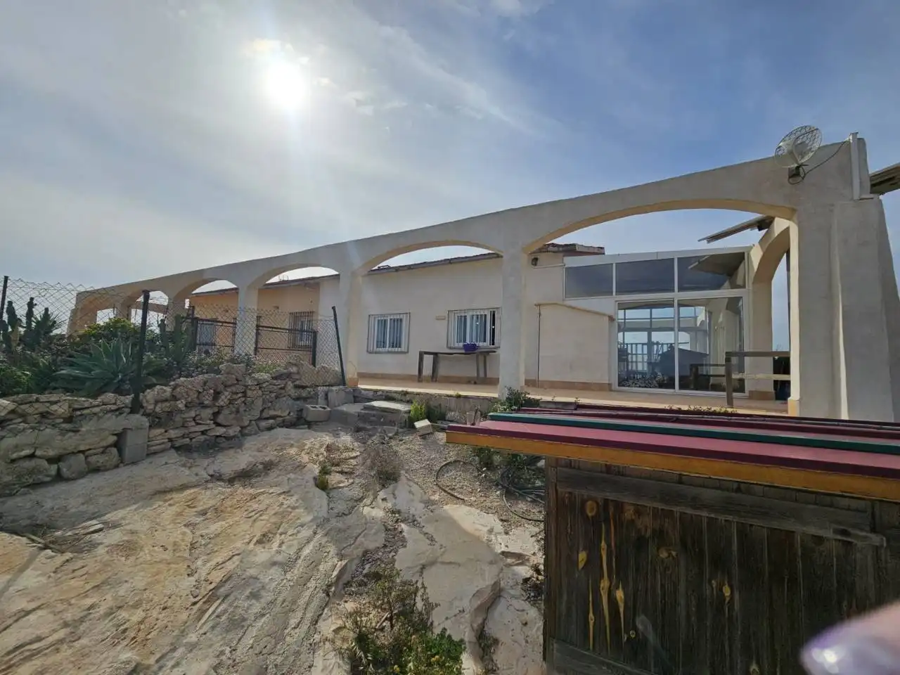 Exterior view of Houses for sale in Alicante / Alacant  with Heating, Private garden and Terrace
