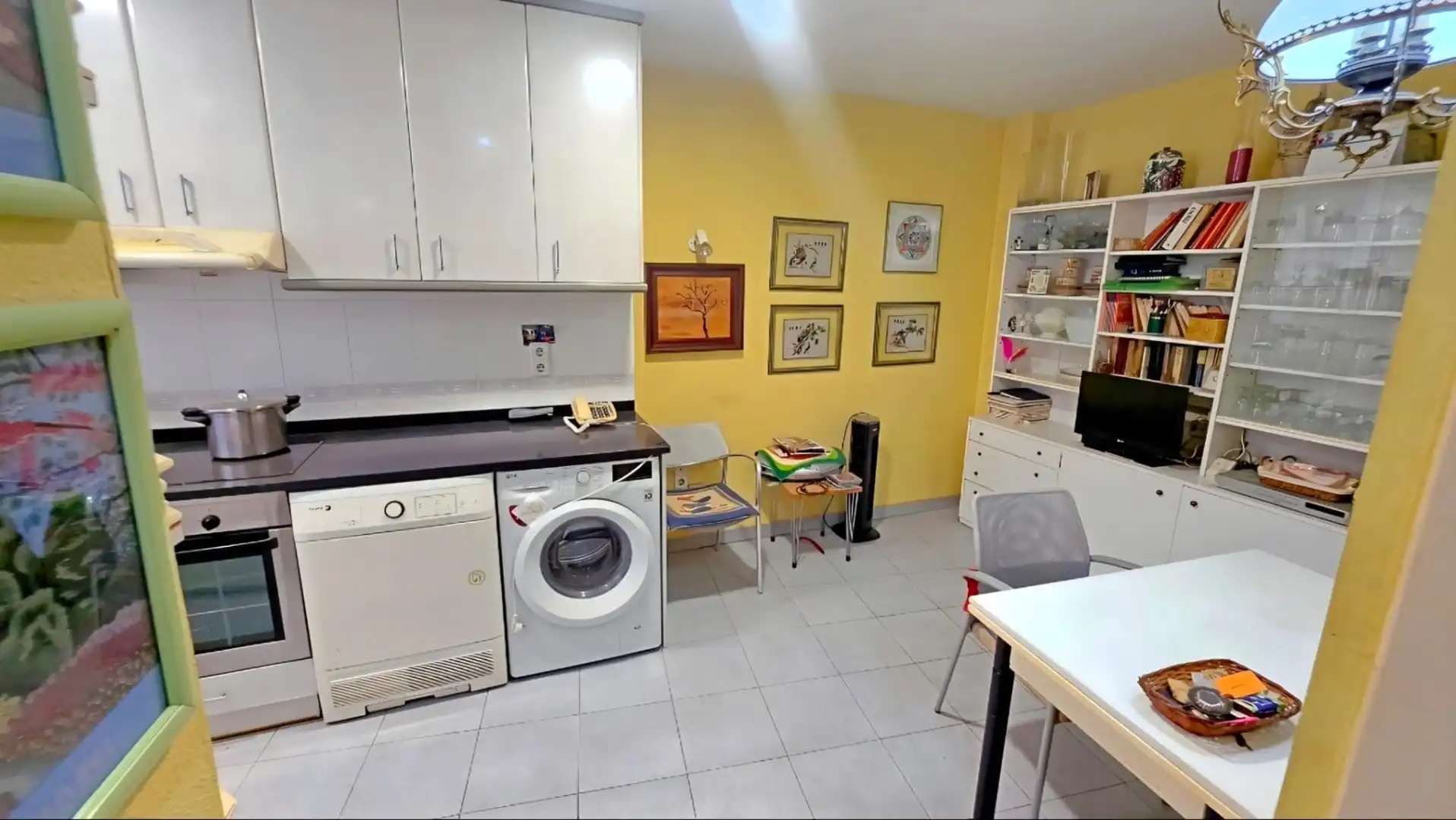 Cocina de Piso de alquiler en Zaragoza con Aire acondicionado, Calefacción y Parquet