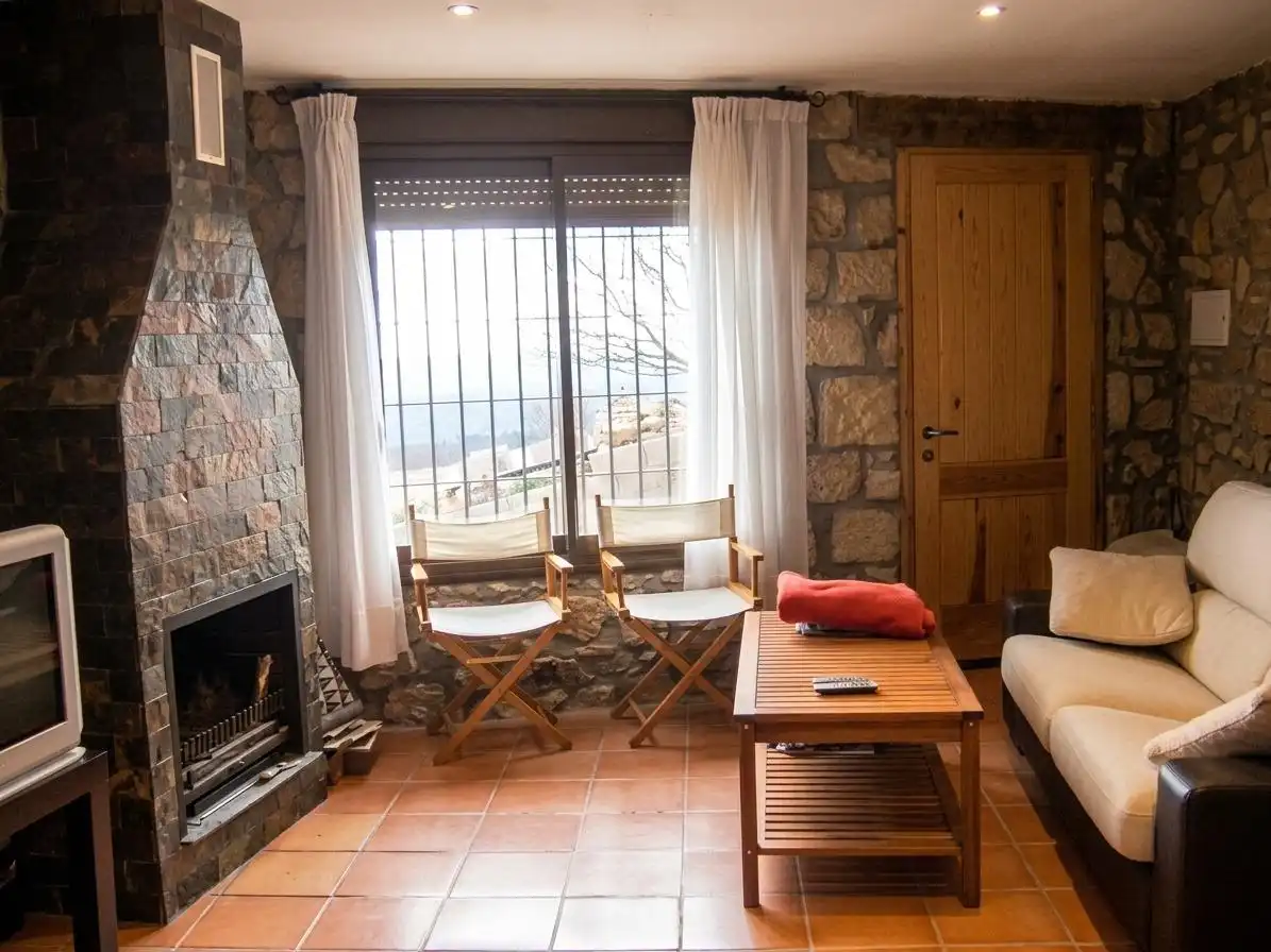 Sala de estar de Casa o chalet en venta en Benafigos con Terraza, Amueblado y Balcón