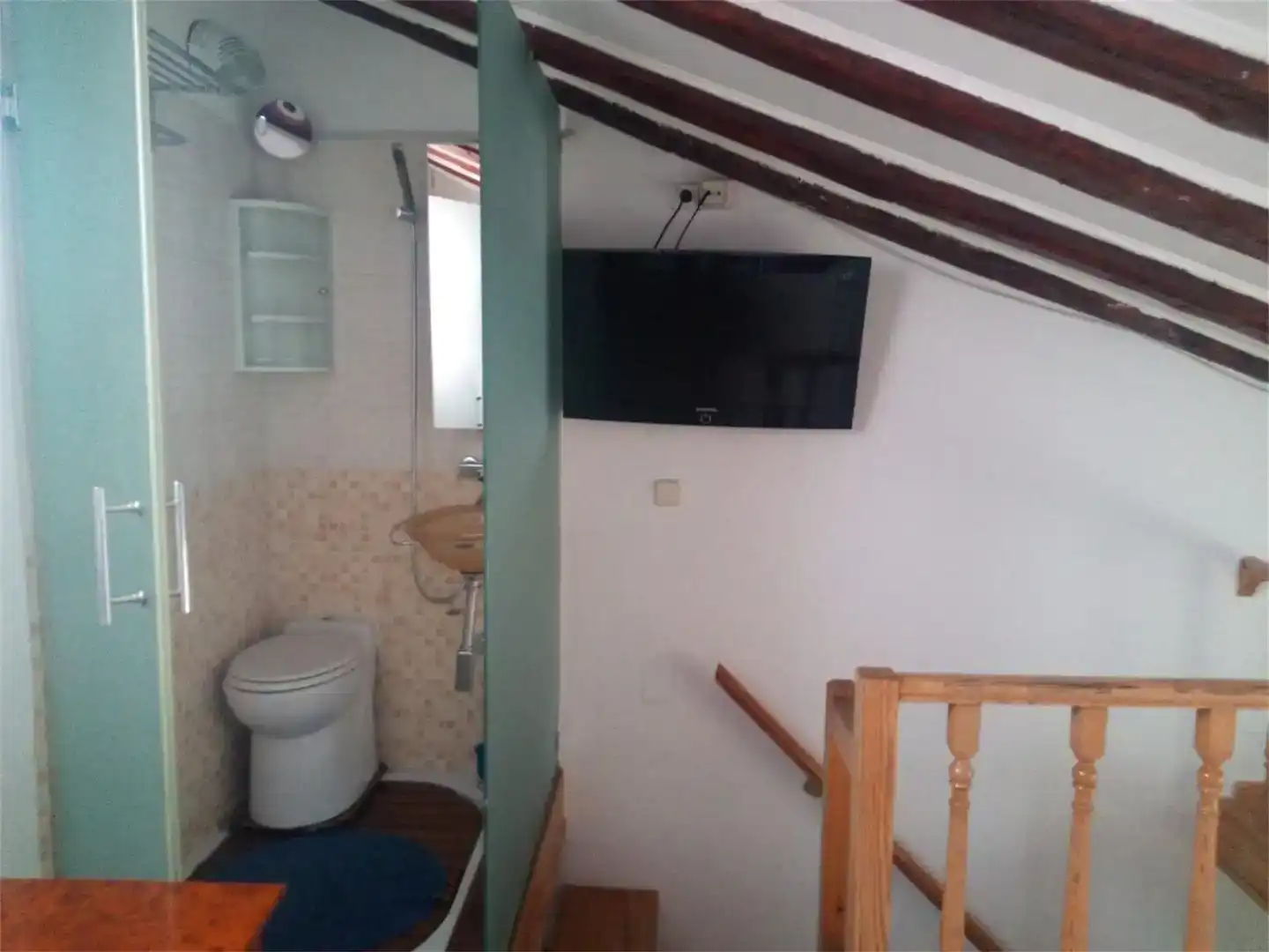 Maisonette zur Miete in Madrid mit Klimaanlage und Möbliert