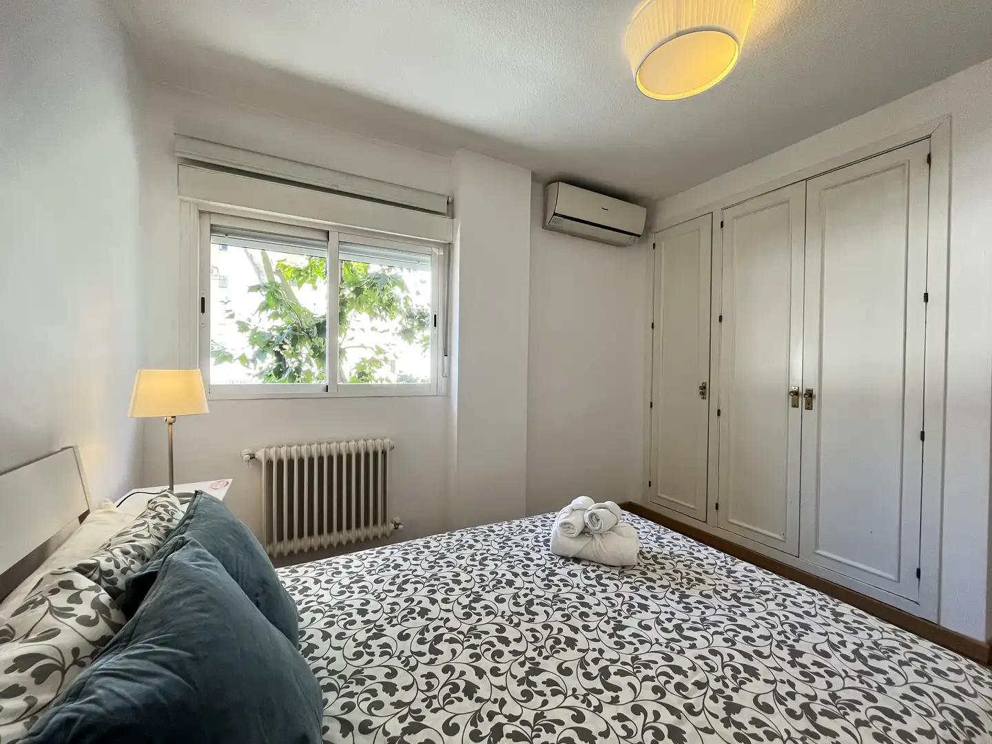 Habitación de Piso de alquiler en Madrid con Aire acondicionado, Terraza y Amueblado