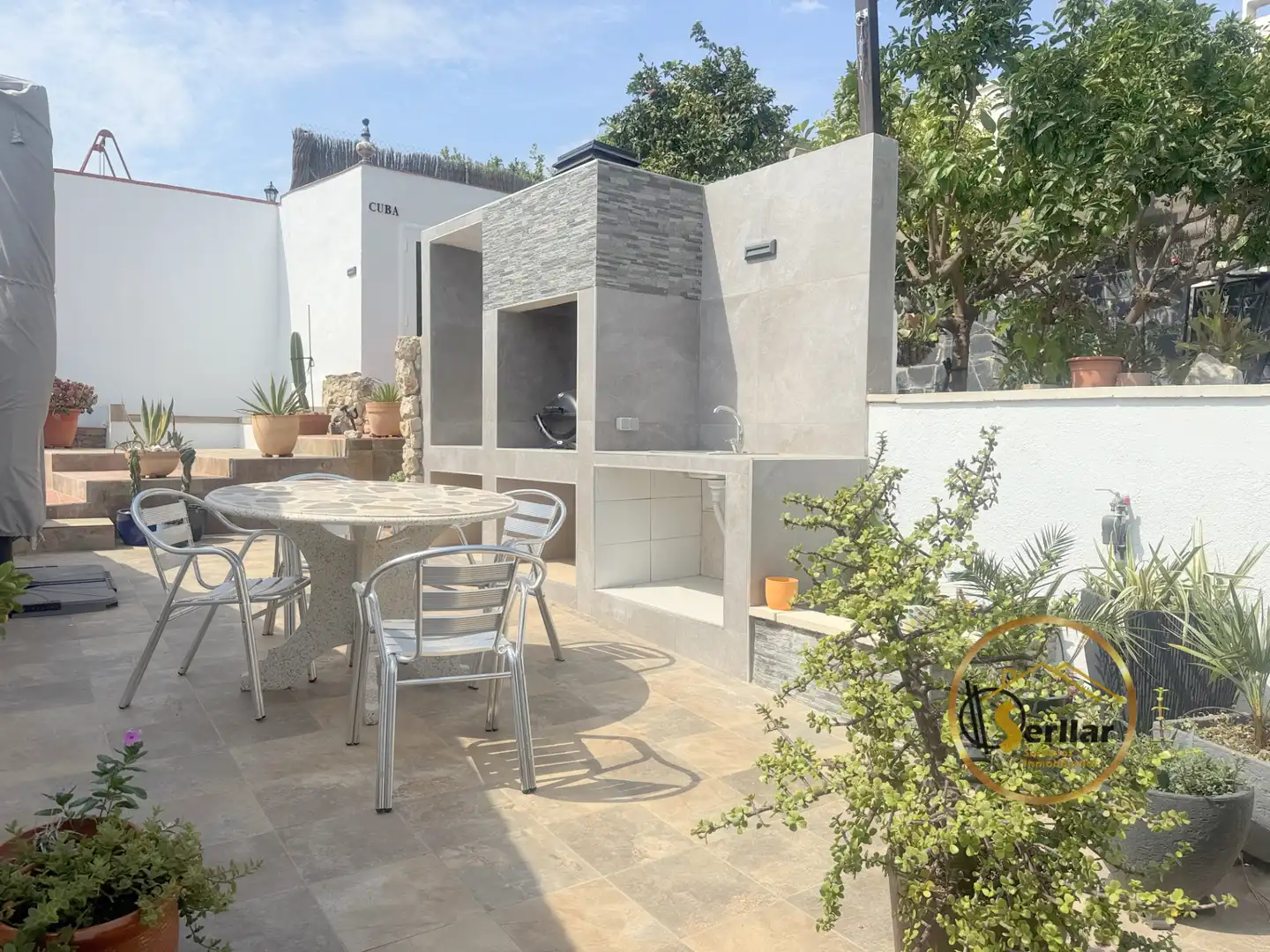 Terrasse von Haus oder Chalet zum Verkauf in Calafell mit Klimaanlage, Heizung und Privatgarten
