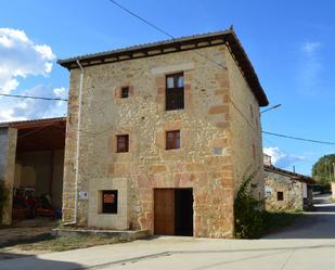 Exterior view of House or chalet for sale in Merindad de Cuesta-Urria  with Storage room