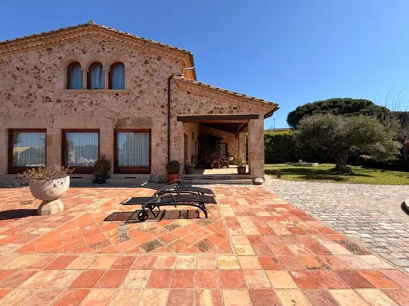 Terrace of Houses for sale in Sant Feliu de Guíxols  with Air Conditioner, Heating and Private garden