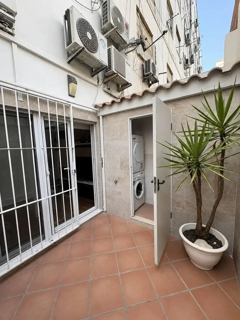 Terraza de Planta baja de alquiler en Valencia con Aire acondicionado y Amueblado
