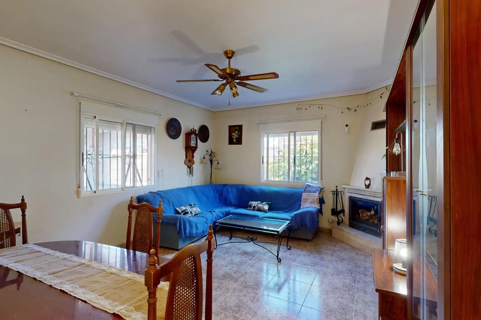 Sala d'estar de Casa o xalet en venda en Cartagena amb Aire condicionat, Calefacció i Jardí privat
