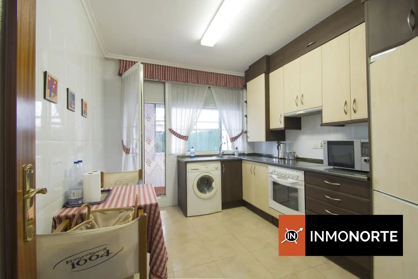 Kitchen of Ground floor for sale in Bárcena de Cicero  with Terrace, Furnished and Community pool