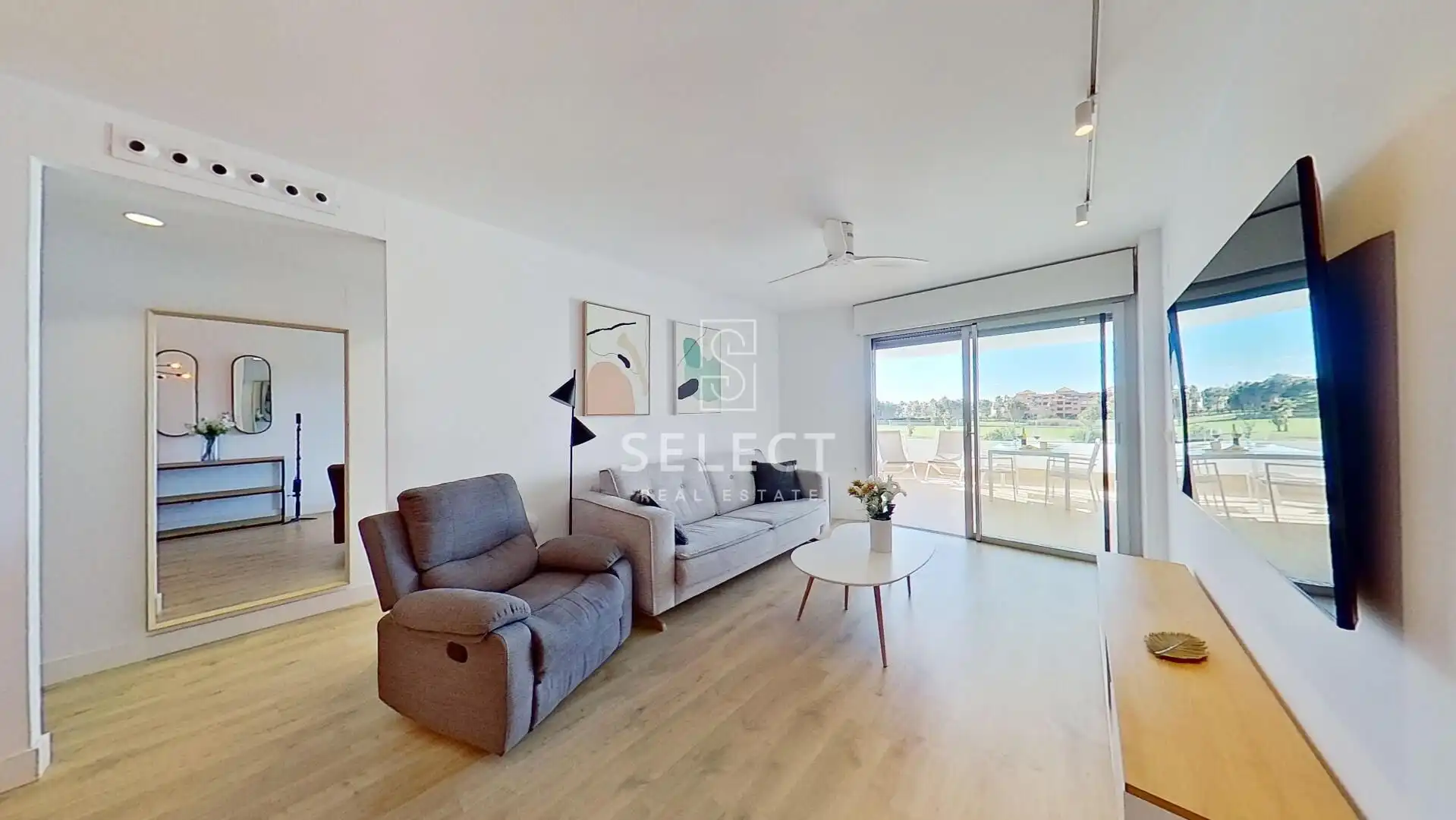 Wohnzimmer von Wohnungen zum Verkauf in Motril mit Klimaanlage, Terrasse und Abstellraum