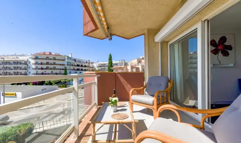 Terraza de Apartamento en venta en Roses con Aire acondicionado, Calefacción y Parquet