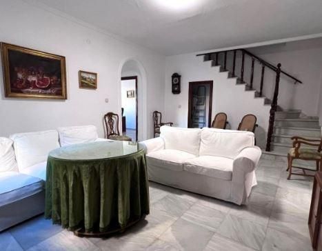 Living room of Houses for sale in Guillena  with Furnished and Balcony