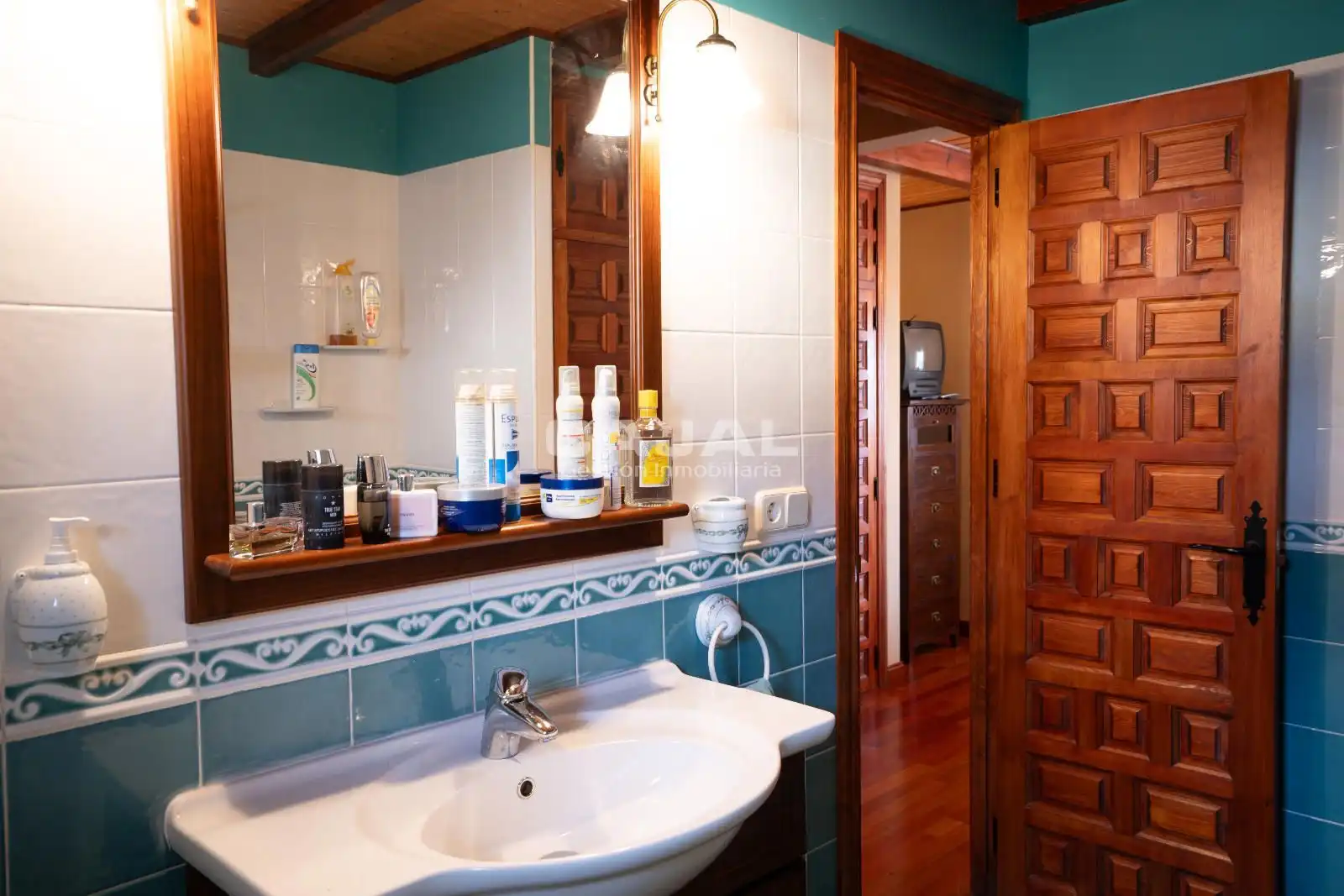 Bathroom of Detached homes for sale in Riaza  with Heating, Storage room and Swimming Pool