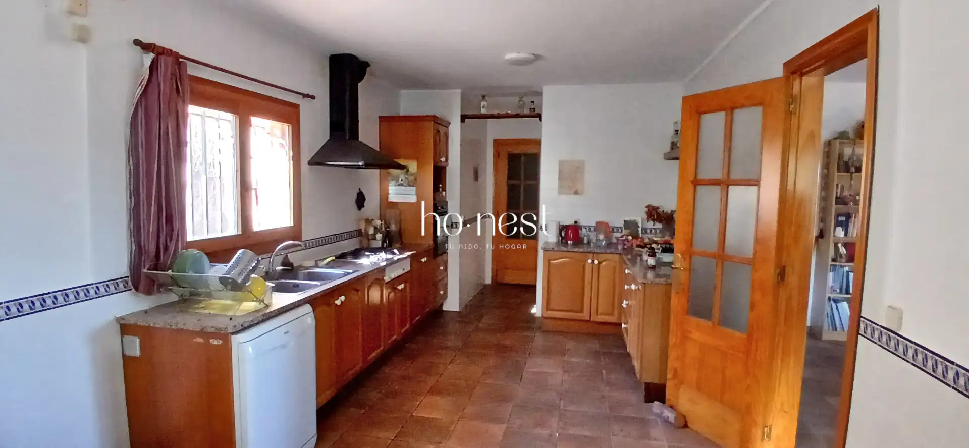 Cuina de Casa o xalet en venda en Pontons amb Calefacció, Jardí privat i Terrassa