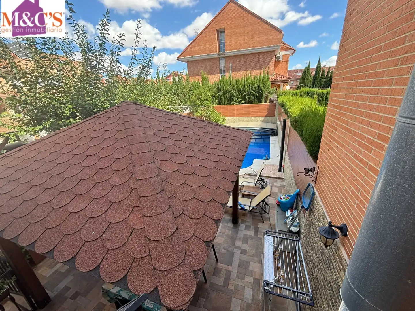 Terrassa de Casa o xalet en venda en Puertollano amb Aire condicionat, Calefacció i Piscina