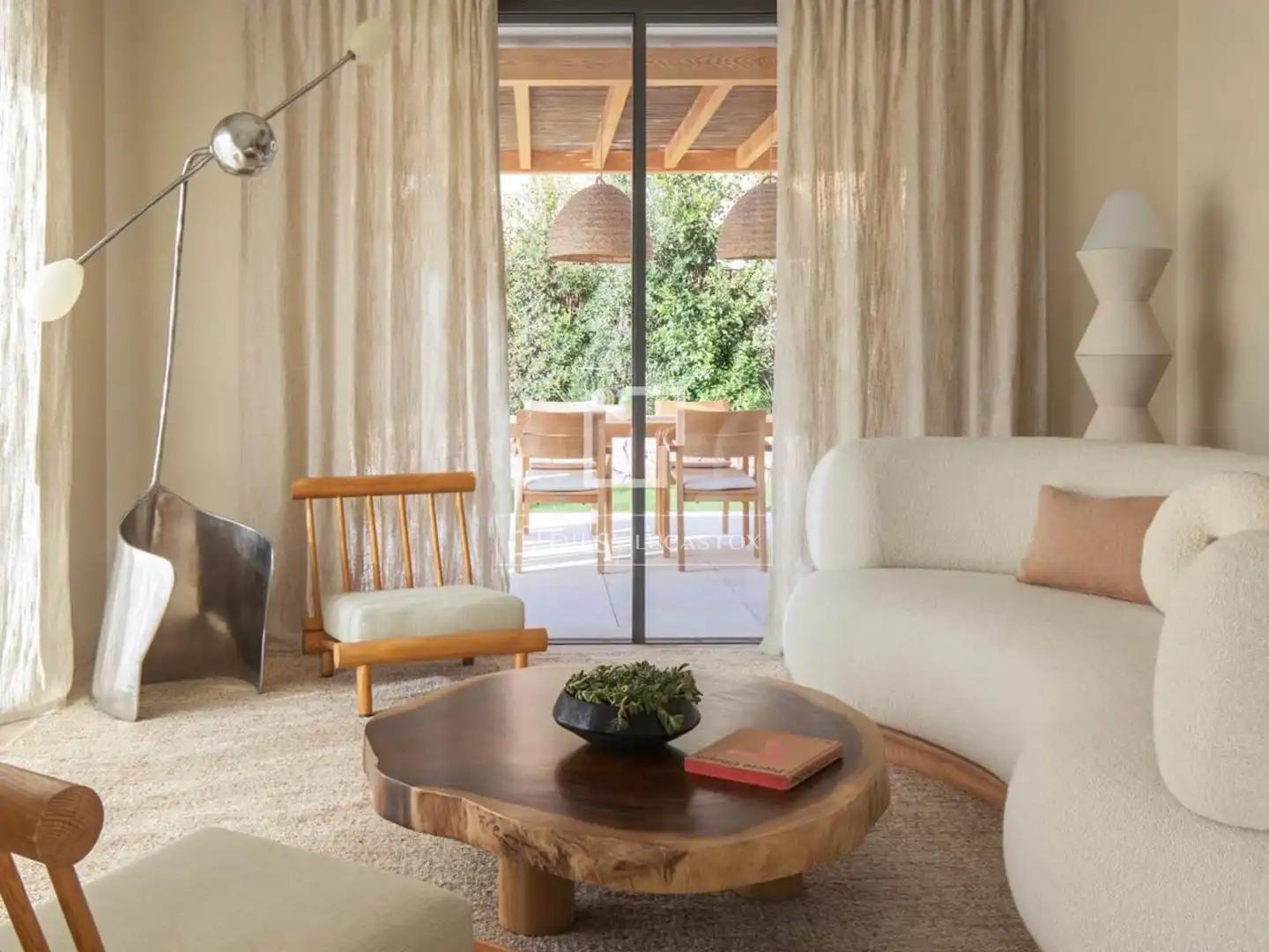 Living room of Flat for rent in Eivissa  with Air Conditioner, Heating and Terrace