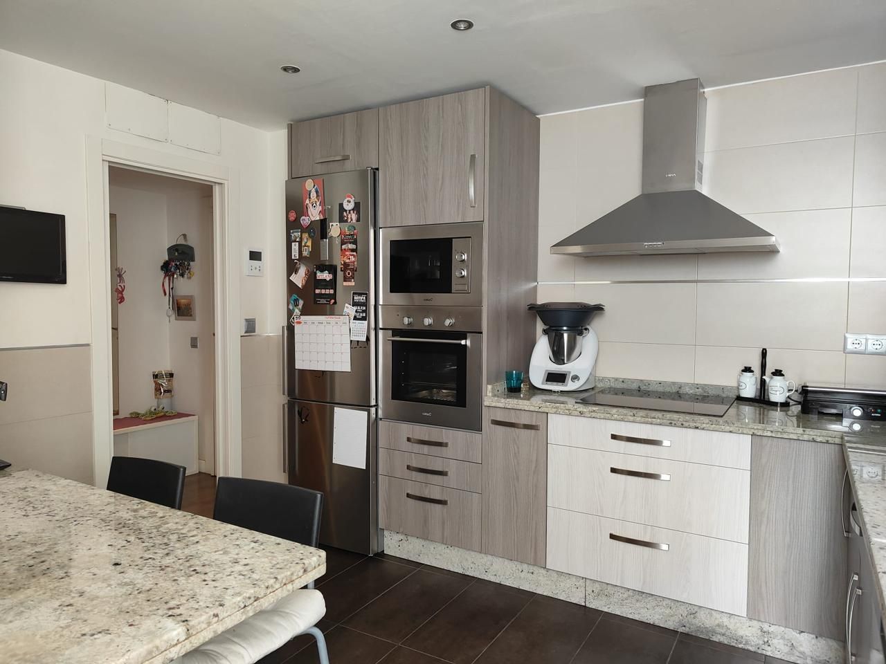 Cuina de Pis en venda en Málaga Capital amb Aire condicionat, Terrassa i Traster