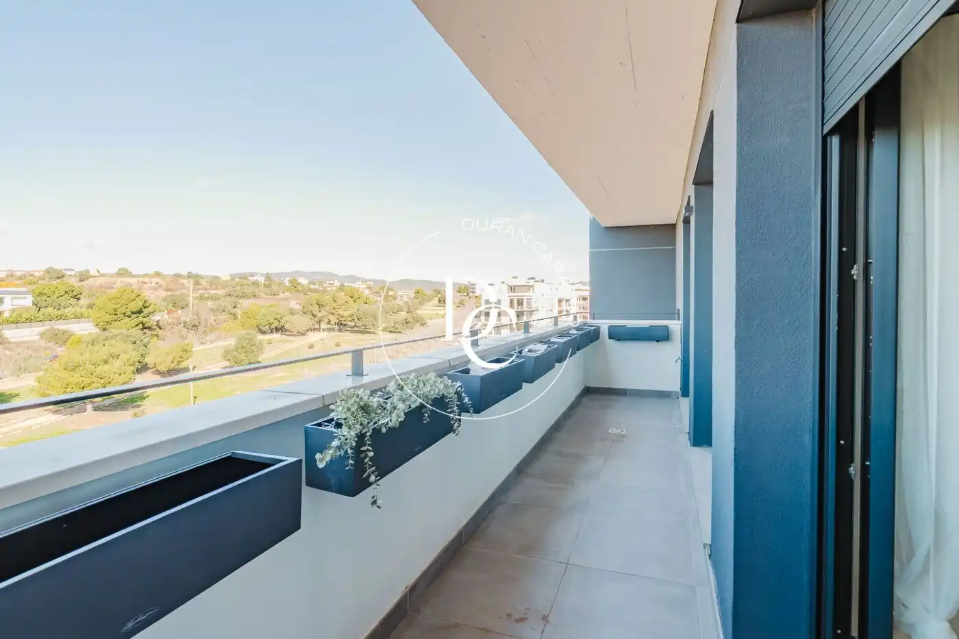 Terrasse von Maisonette zur Miete in Vilanova i la Geltrú mit Klimaanlage, Heizung und Terrasse
