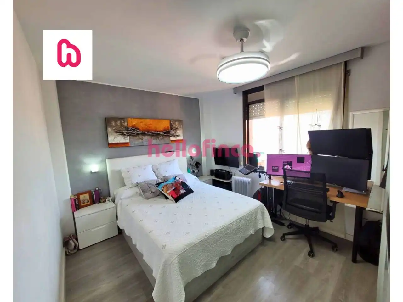 Bedroom of Flat for sale in Sant Boi de Llobregat  with Air Conditioner, Heating and Parquet flooring