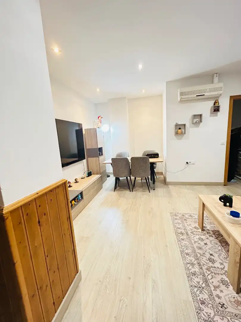 Sala d'estar de Pis en venda en Badajoz amb Aire condicionat i Terrassa