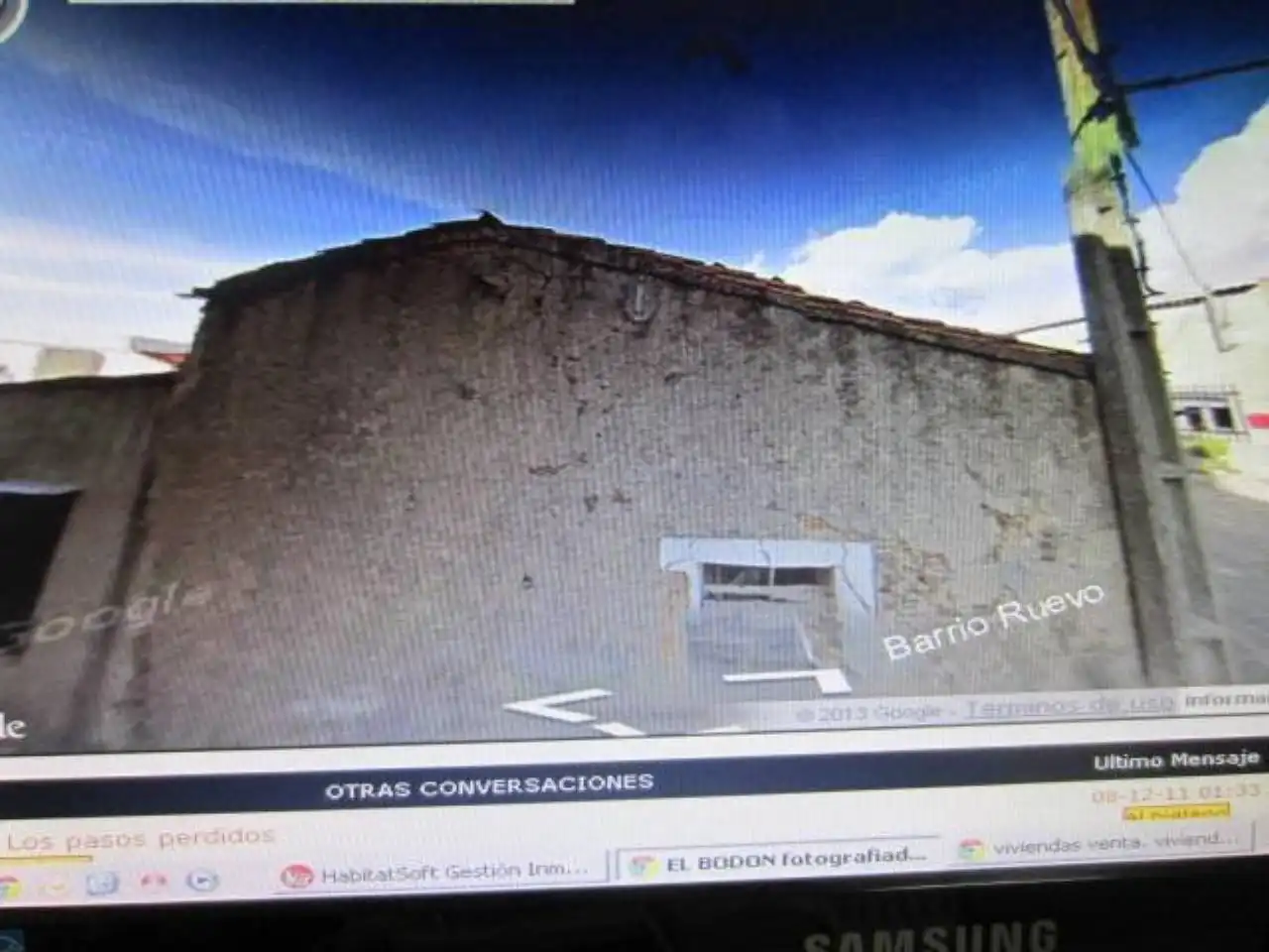 Vista exterior de Residencial en venda en El Bodón 