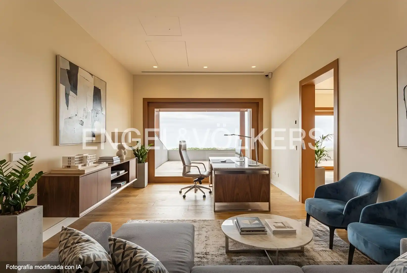 Wohnzimmer von Country house zum Verkauf in Sant Andreu de Llavaneres mit Klimaanlage, Heizung und Privatgarten