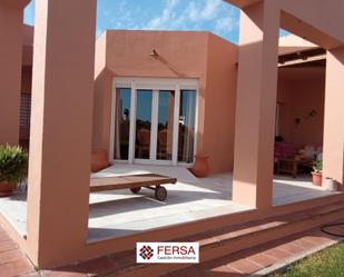 Terrace of House or chalet for sale in El Puerto de Santa María  with Air Conditioner, Private garden and Parquet flooring