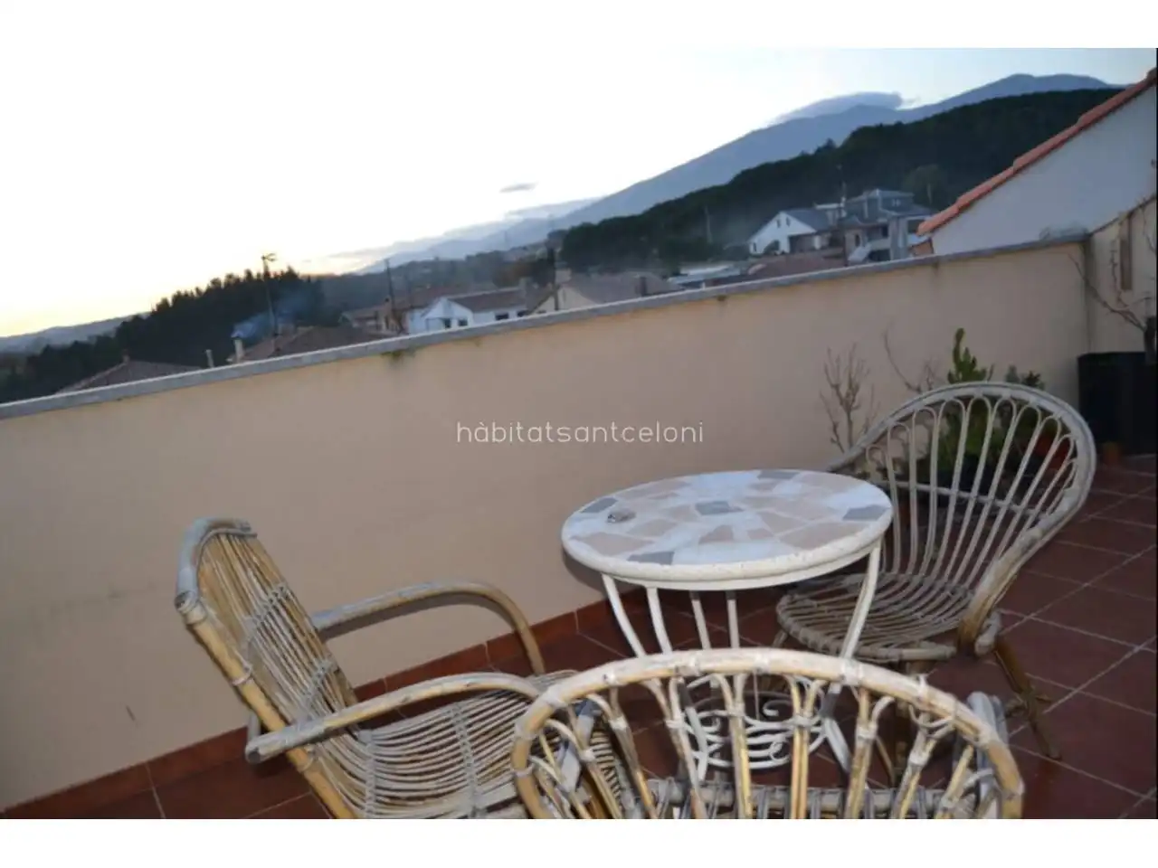 Terrasse von Maisonette zum Verkauf in Riells i Viabrea mit Terrasse, Balkon und Gemeinschaftspool
