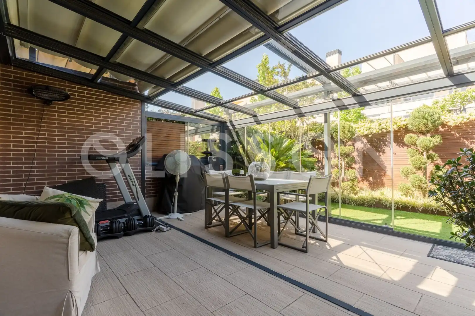 Terrace of Detached homes for sale in Madrid  with Air Conditioner, Heating and Private garden