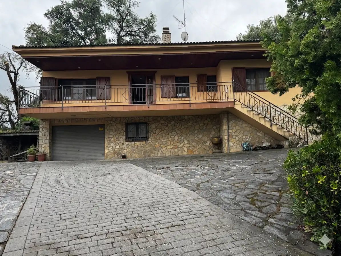 Vista exterior de Casa o chalet en venta en Sant Pere de Vilamajor con Aire acondicionado, Calefacción y Jardín privado
