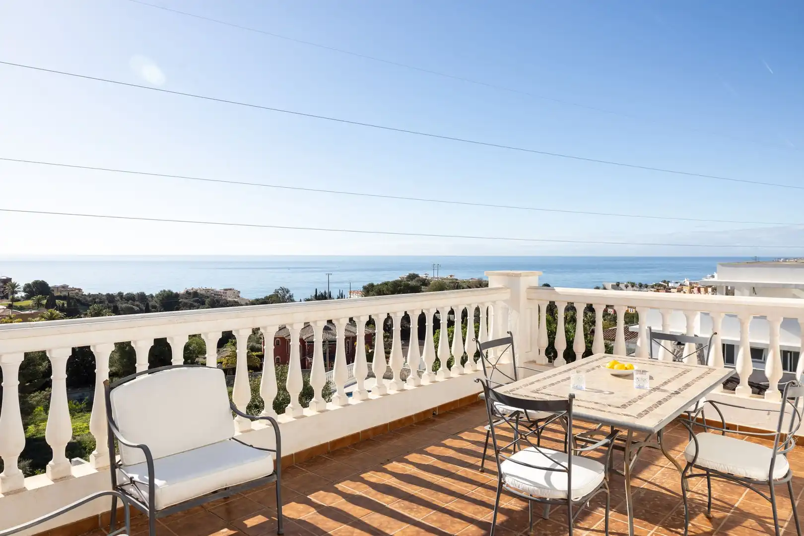 Terraza de Casa o chalet de alquiler en Benalmádena con Terraza
