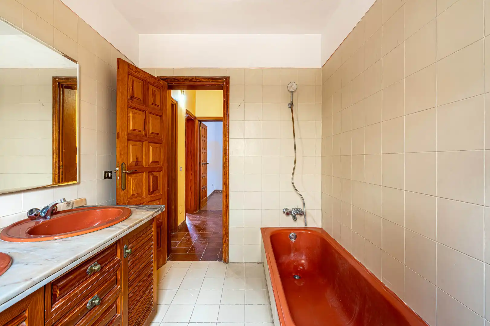 Baño de Casa o chalet en venta en El Rosario con Aire acondicionado, Jardín privado y Terraza