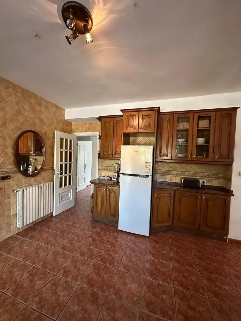 Kitchen of Houses for sale in Muro de Alcoy  with Heating, Swimming Pool and Furnished
