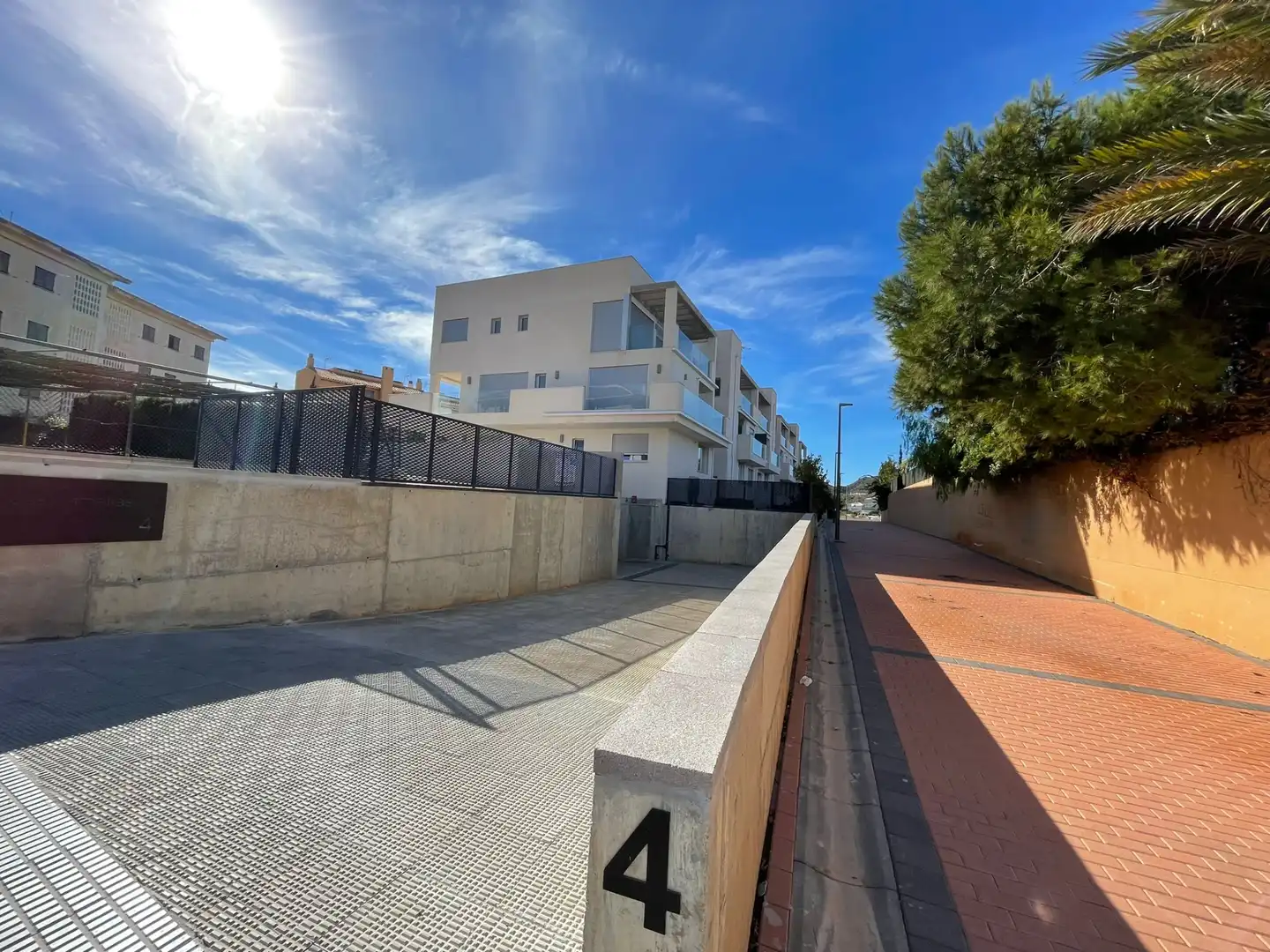 Vista exterior de Pis en venda en Cartagena amb Aire condicionat, Terrassa i Moblat