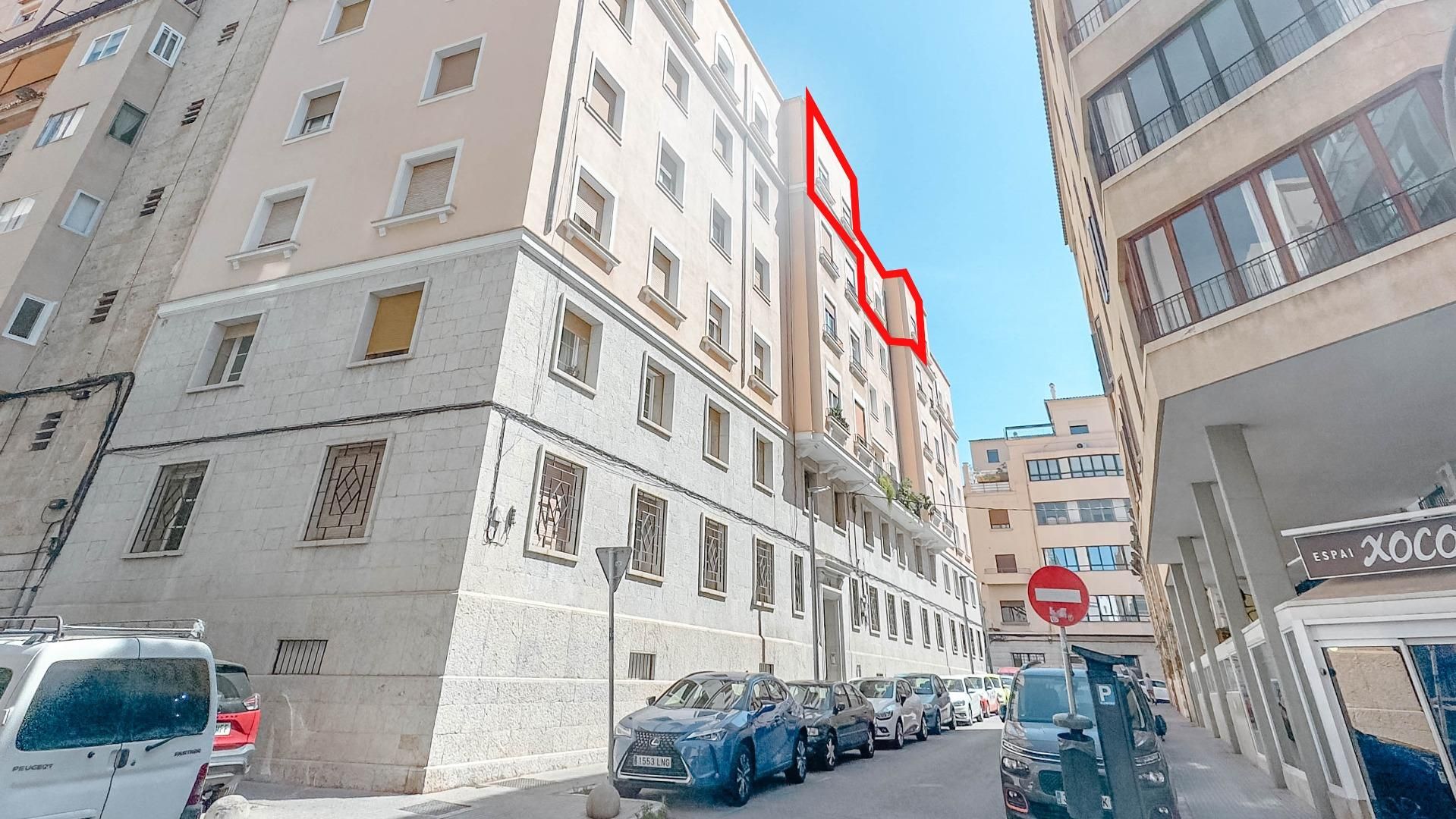 Exterior view of Flat for sale in  Palma de Mallorca  with Air Conditioner, Heating and Parquet flooring