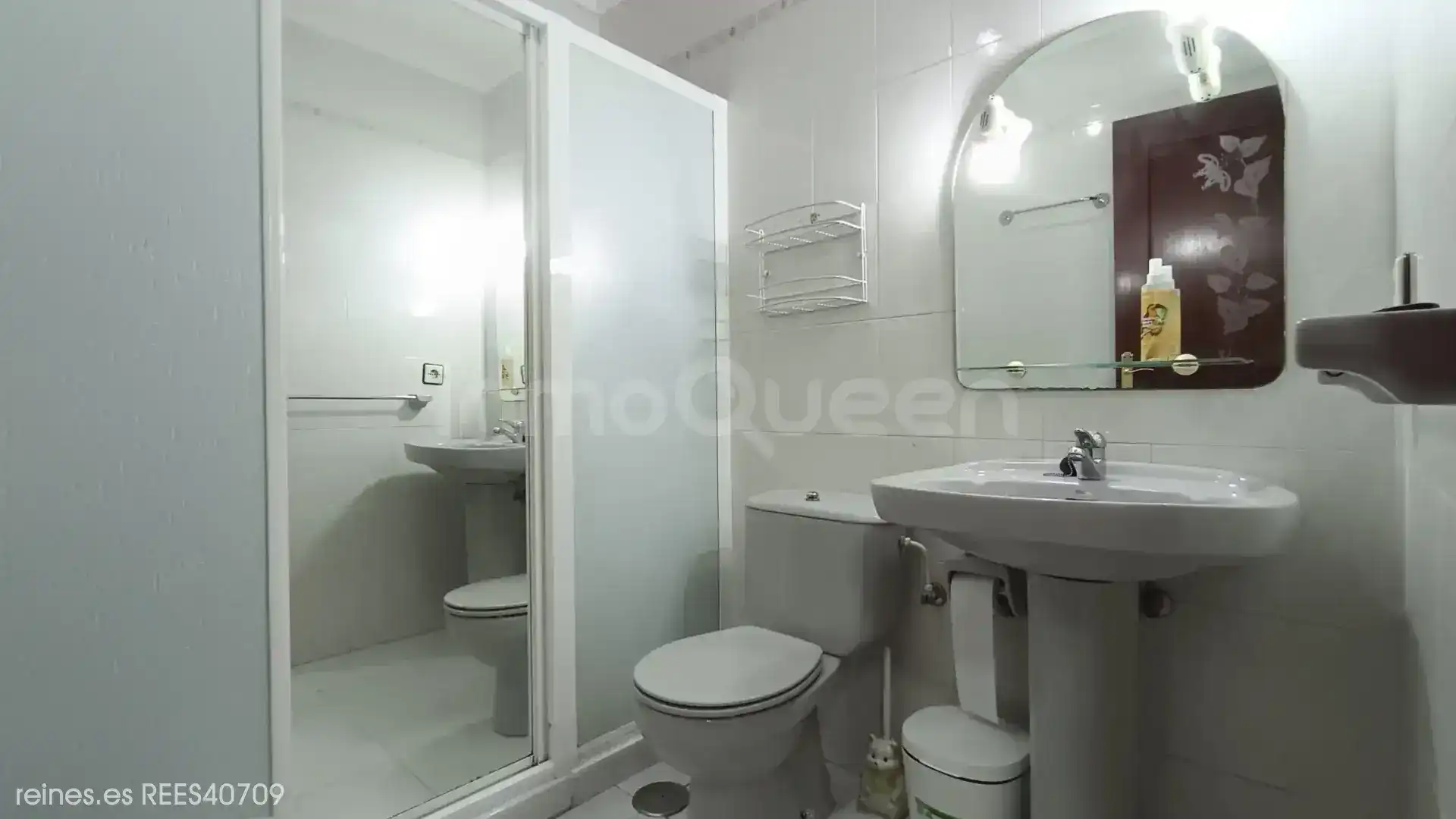 Baño de Apartamento de alquiler en Siero con Calefacción y Amueblado