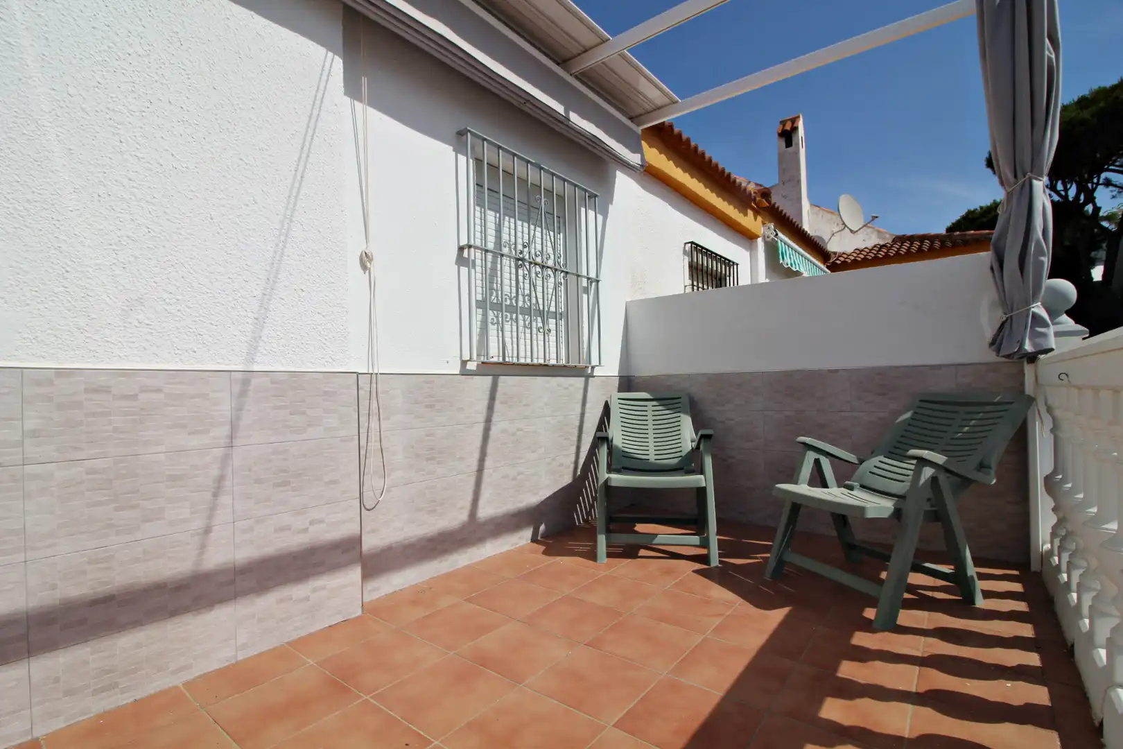 Terrace of Detached homes for sale in Mazagón  with Air Conditioner, Terrace and Storage room