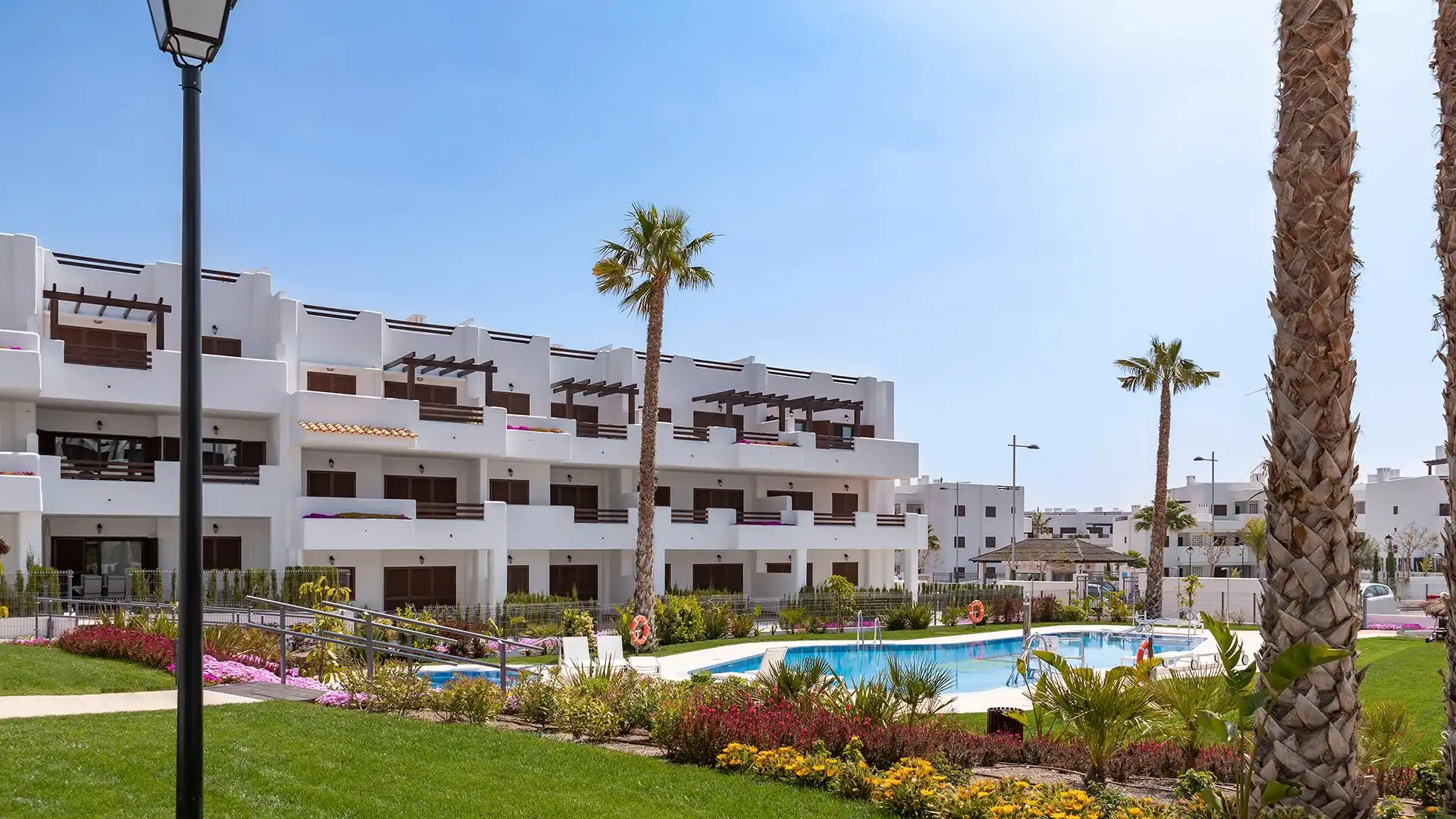 Vista exterior de Apartamento en venta en Pulpí con Aire acondicionado, Terraza y Piscina comunitaria