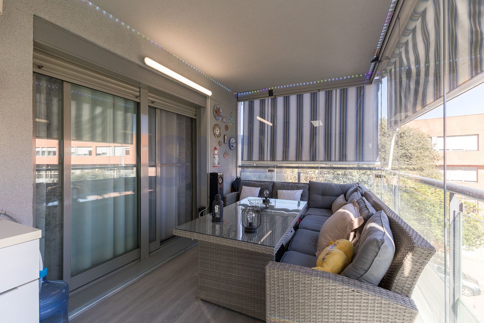 Terrace of Flat for sale in Mislata  with Air Conditioner, Private garden and Parquet flooring