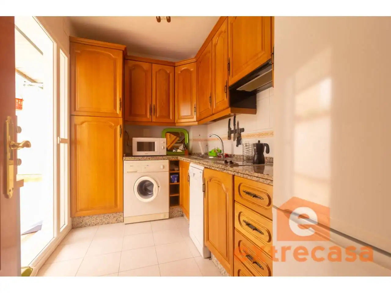 Cocina de Apartamento de alquiler en Badajoz con Aire acondicionado, Calefacción y Amueblado