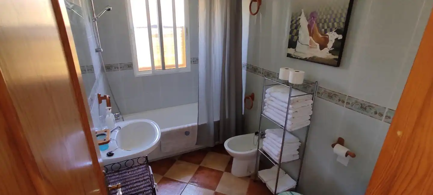 Baño de Casa o chalet en venta en Chiclana de la Frontera con Aire acondicionado, Jardín privado y Terraza