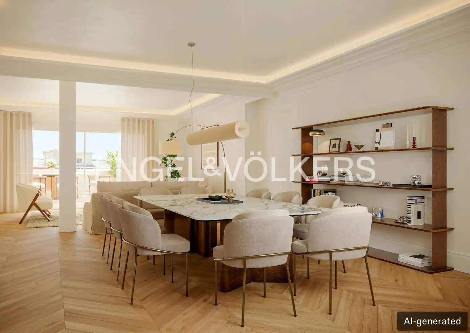 Penthouse mit Aufzug zum Verkauf in Barrio de Salamanca, imagen 3