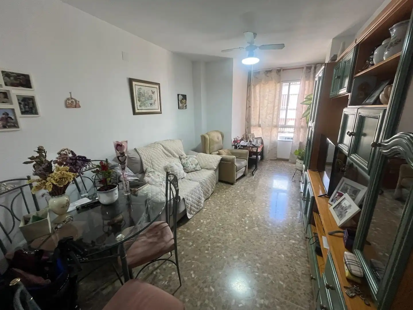 Sala de estar de Piso en venta en Málaga con Aire acondicionado