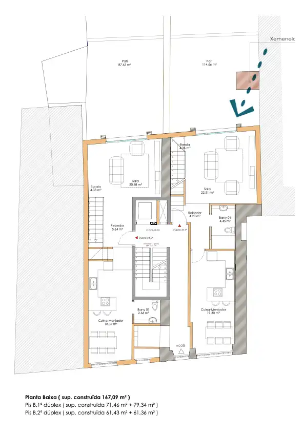 Duplexes for sale in Centre