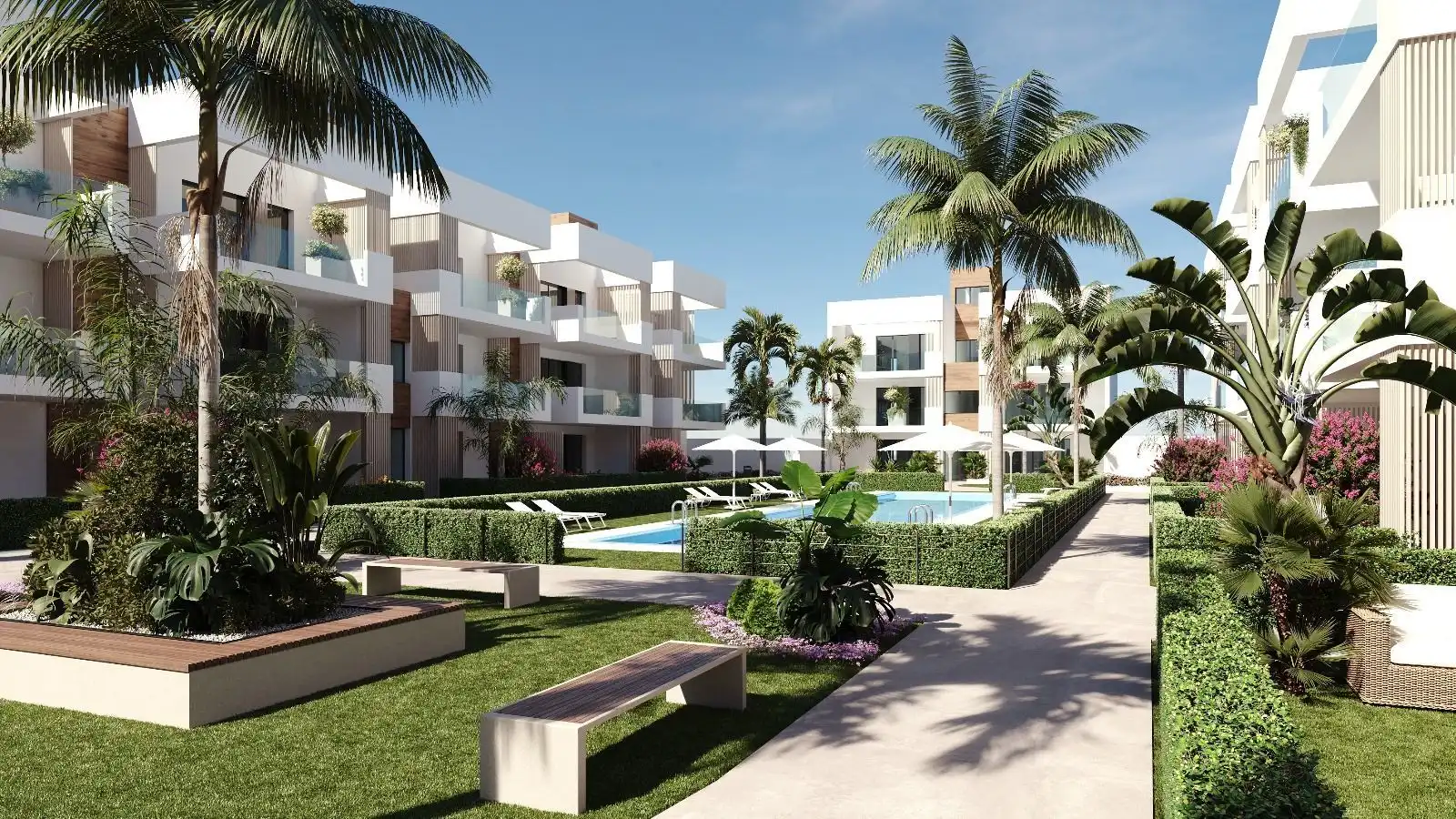 Appartement compact avec piscine à vendre à San Pedro del Pinatar, imagen 2